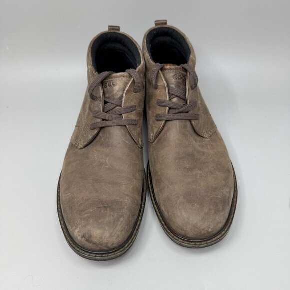 ECCO Turn GTX Men\'s Size 11-11.5 (EU 45) Gore-Tex Chukka Boots Brown Leather main image 8